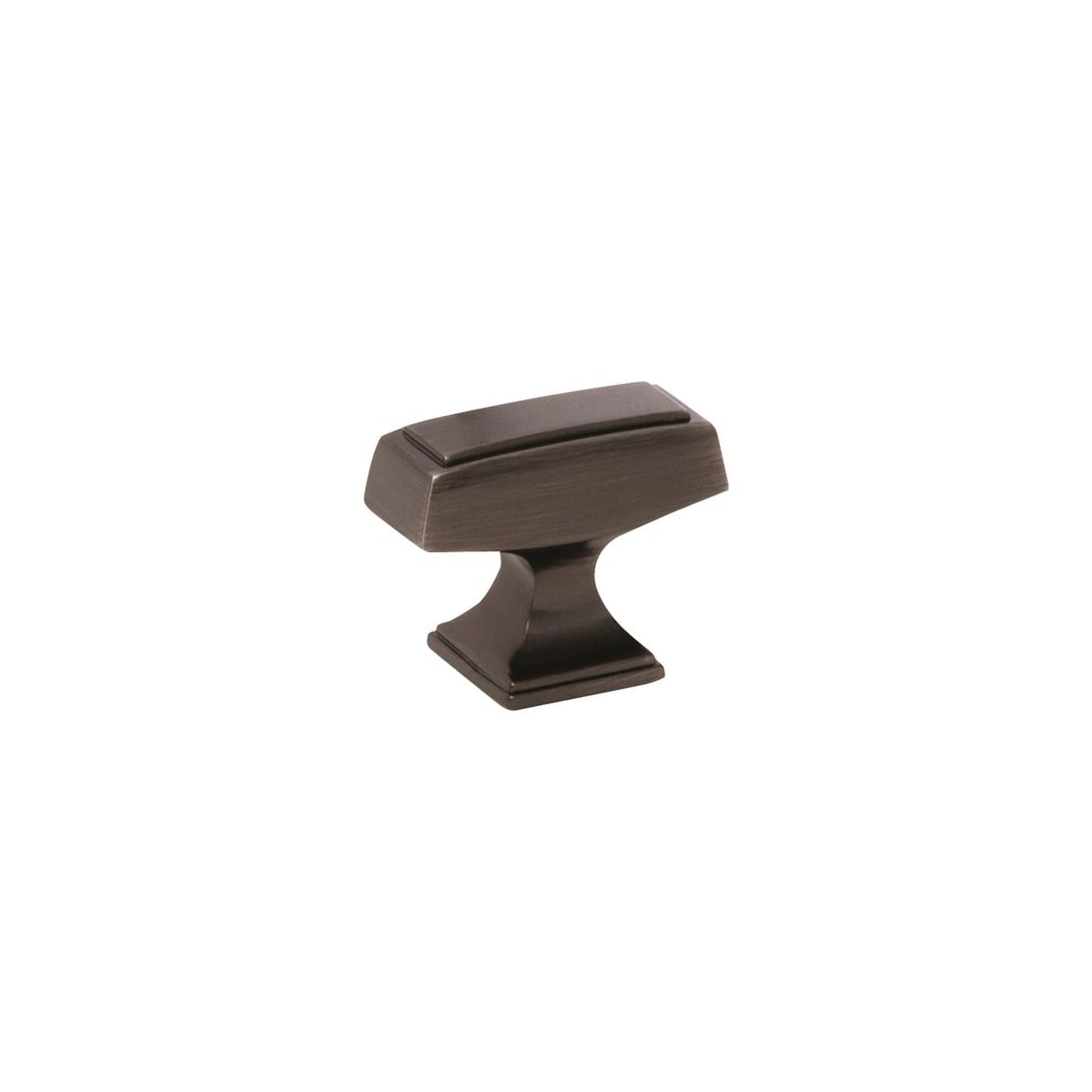 Mulholland 1-1/2 Inch Rectangular Cabinet Knob - 10 Pack