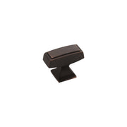 Amerock - BP535342ORB-10PACK - Mulholland 1-1/2 Inch Rectangular Cabinet Knob - 10 Pack in Oil Rubbed Bronze