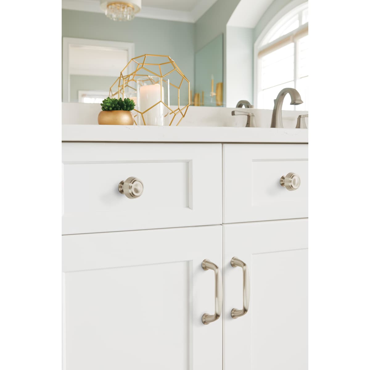 Amerock - BP53700PN - Kane 1-3/16 Inch Mushroom Cabinet Knob in Polished Nickel