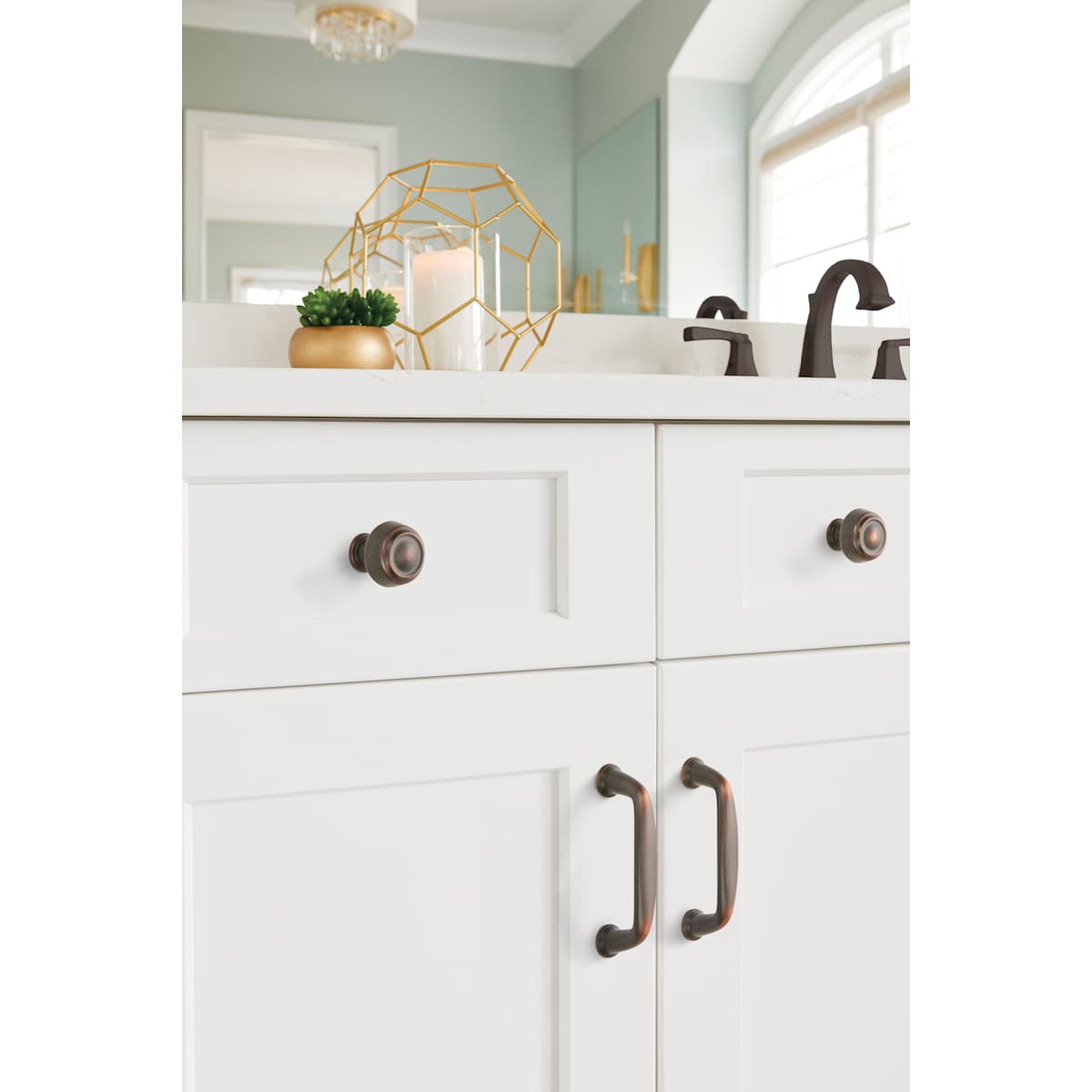 Amerock - BP53700PN - Kane 1-3/16 Inch Mushroom Cabinet Knob in Polished Nickel