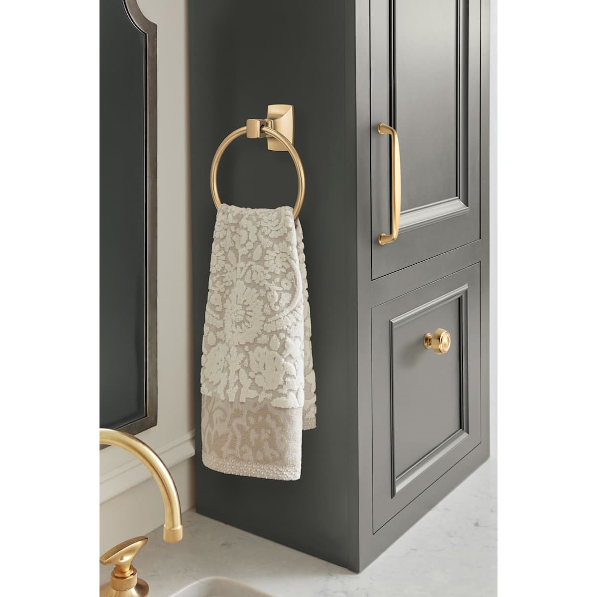 Amerock - BP53700PN - Kane 1-3/16 Inch Mushroom Cabinet Knob in Polished Nickel