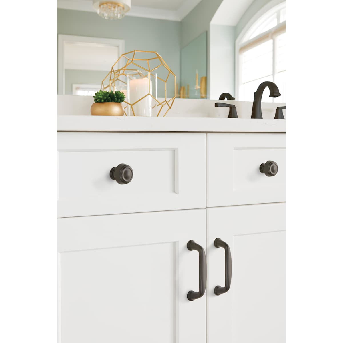 Amerock - BP53701PN - Kane 3 Inch Center to Center Handle Cabinet Pull in Polished Nickel