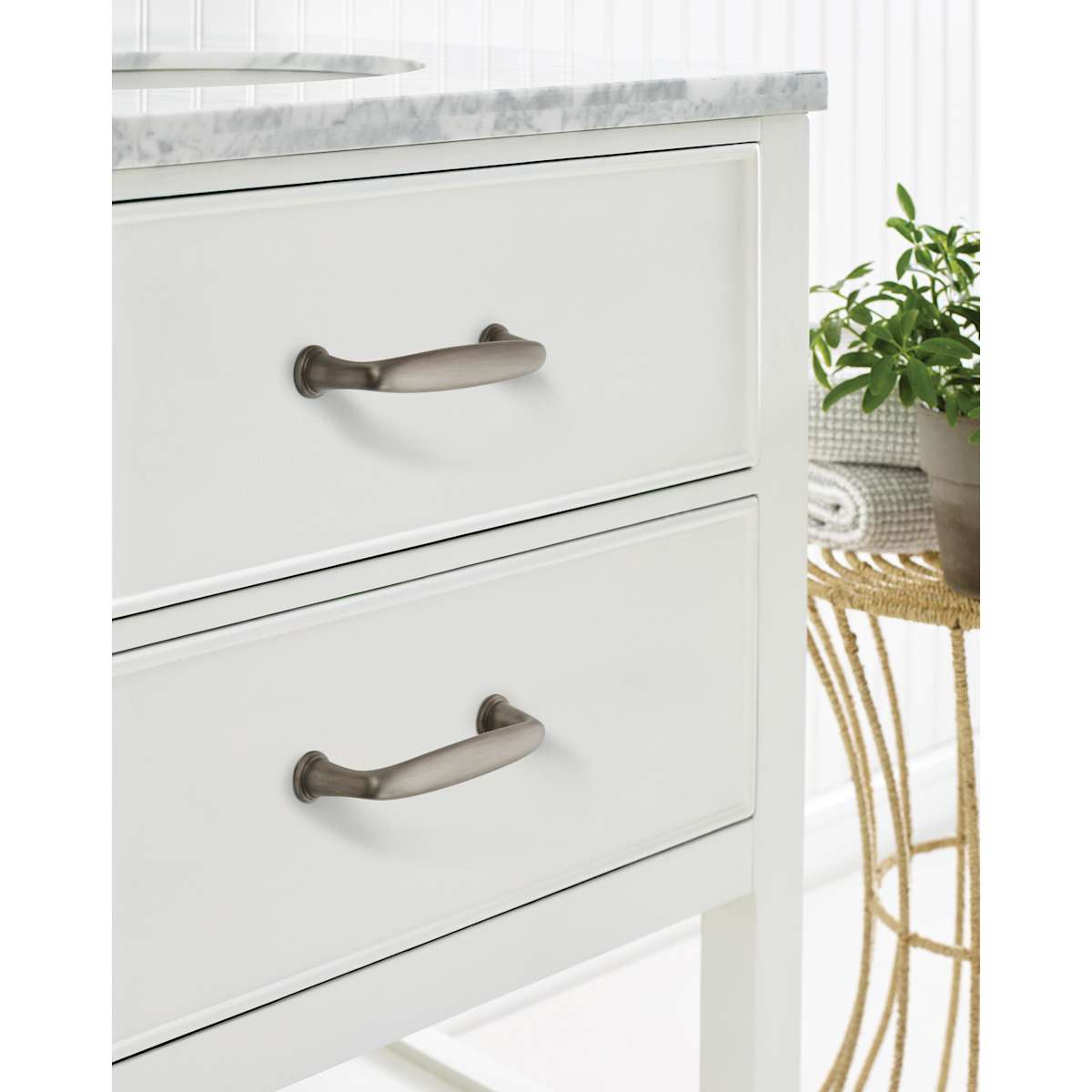 Amerock - BP53702ORB - Kane 3-3/4 Inch Center to Center Handle Cabinet Pull in Oil Rubbed Bronze