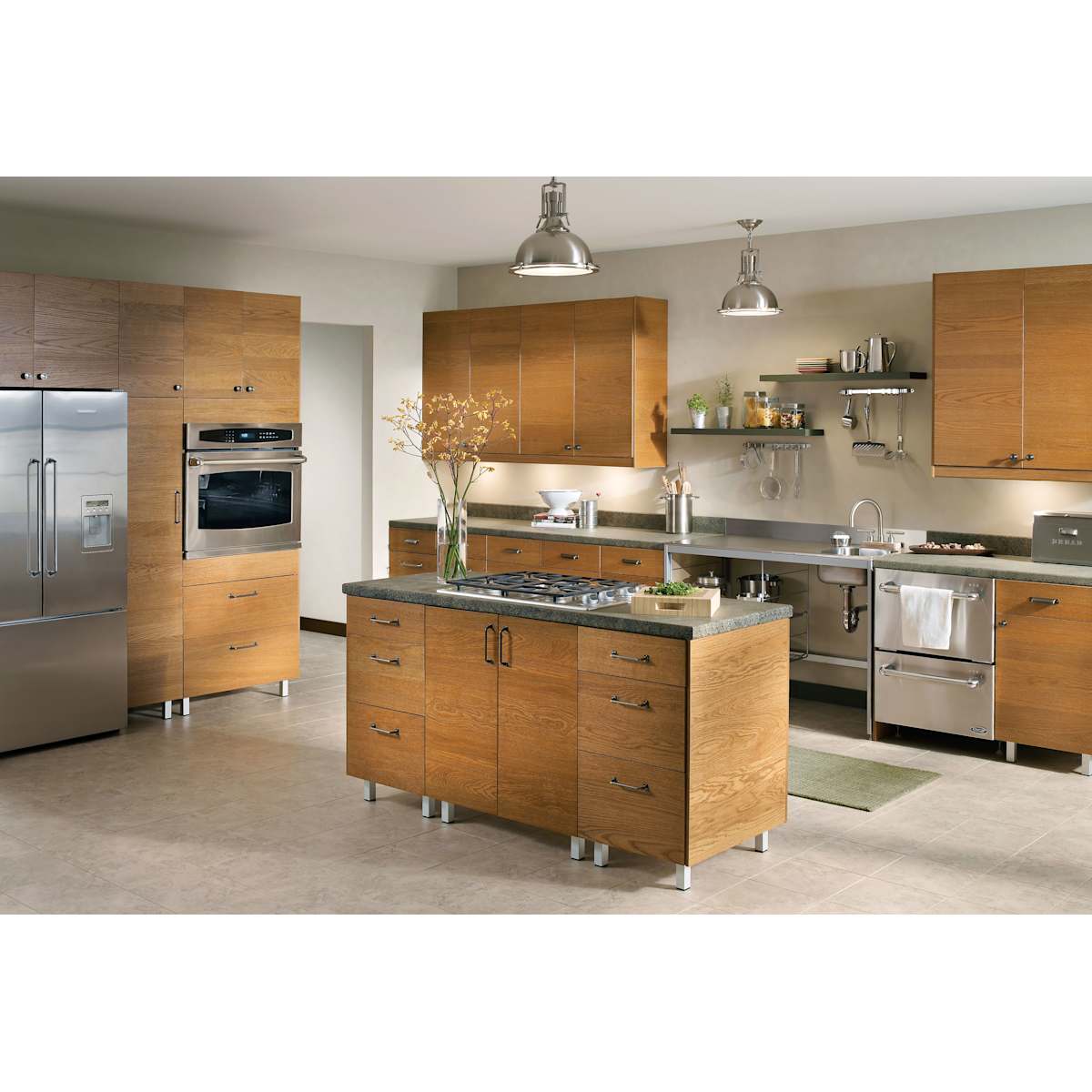Amerock - BP53711G10 - Rochdale 3 Inch Center to Center Handle Cabinet Pull in Satin Nickel