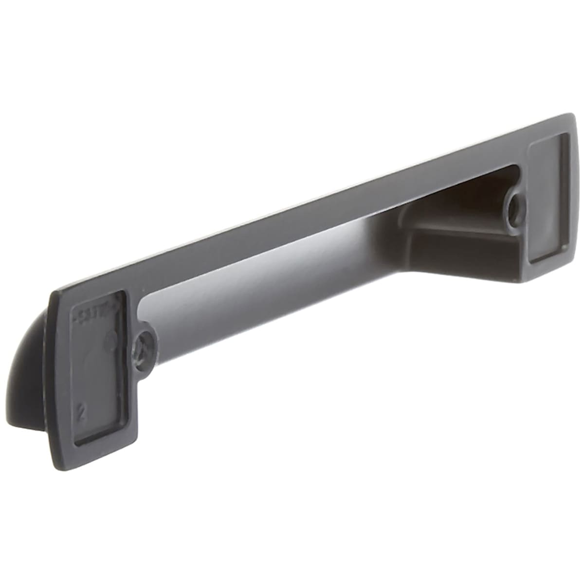 Amerock - 10BX53716FB - Rochdale 3-3/4 Inch Center to Center Cup Cabinet Pull - Pack of 10 in Matte Black