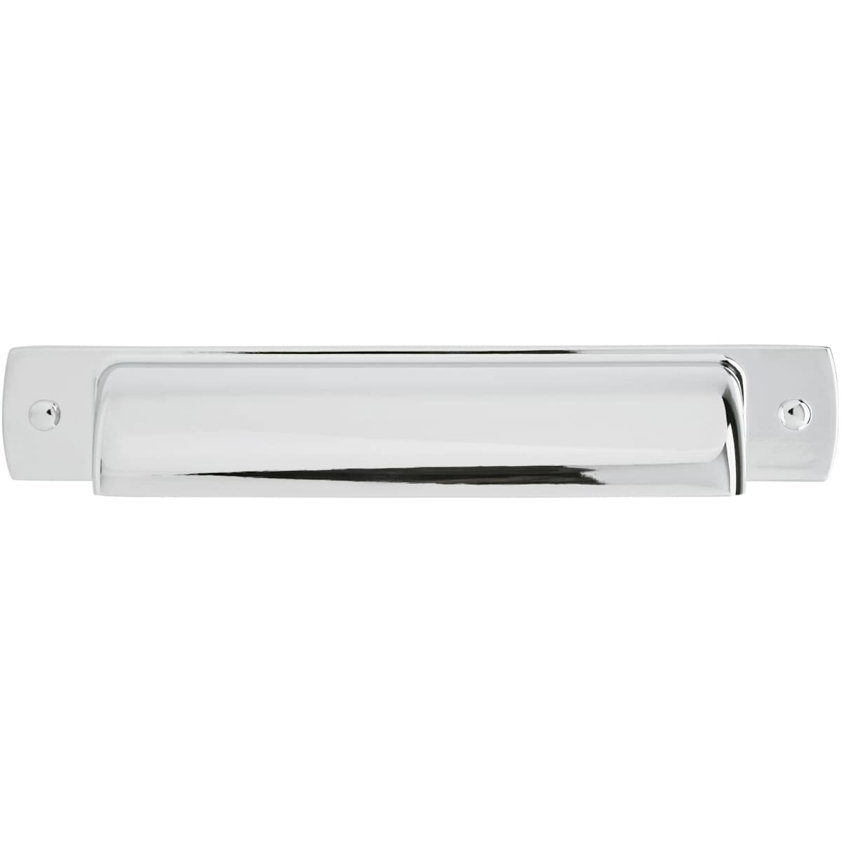 Amerock - 10BX53716FB - Rochdale 3-3/4 Inch Center to Center Cup Cabinet Pull - Pack of 10 in Matte Black