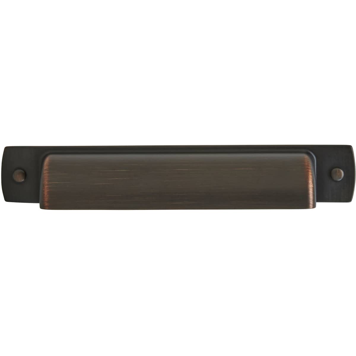 Amerock - 10BX53716FB - Rochdale 3-3/4 Inch Center to Center Cup Cabinet Pull - Pack of 10 in Matte Black