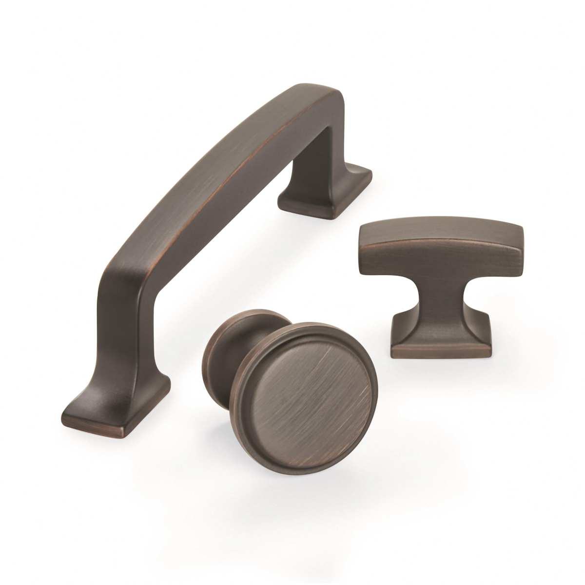 Amerock - BP53718BBR - Westerly 1-3/16 Inch Mushroom Cabinet Knob in Black Bronze