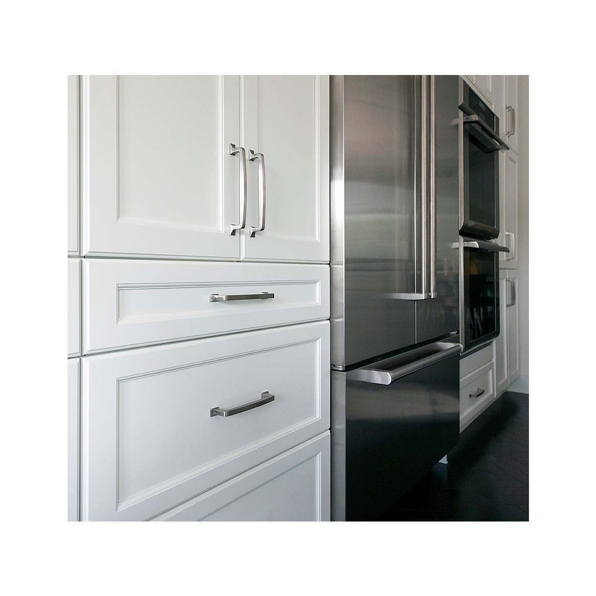 Amerock - BP53720G10-25PACK - Westerly 3-3/4 Inch Center to Center Handle Cabinet Pull - 25 Pack in Satin Nickel