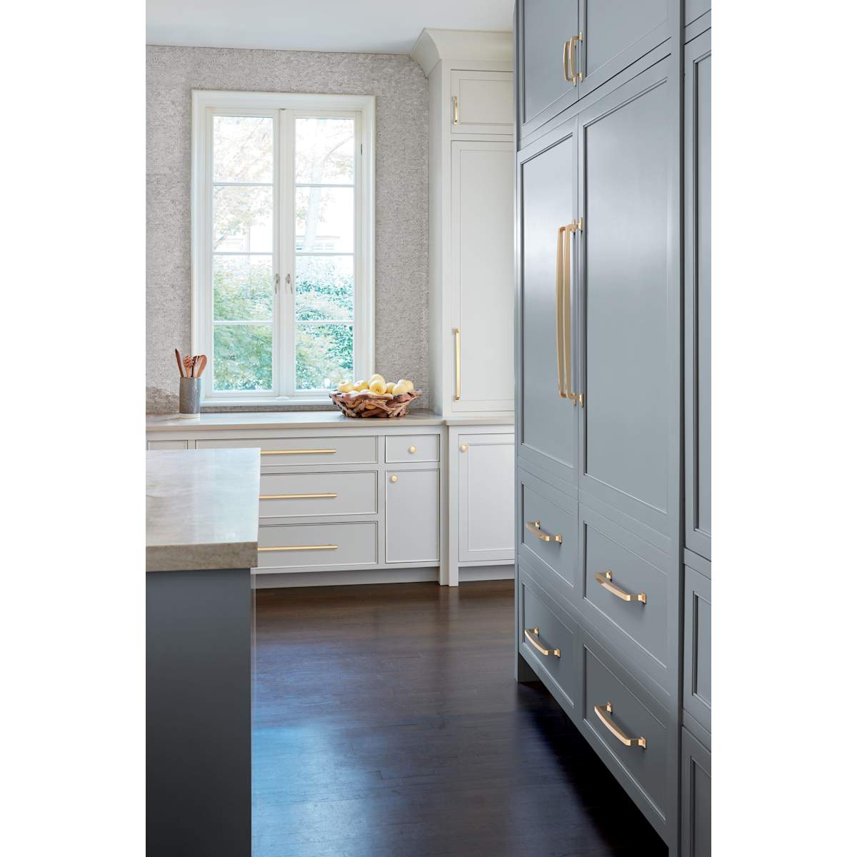 Amerock - BP53720BBZ - Westerly 3-3/4 Inch Center to Center Handle Cabinet Pull in Golden Champagne