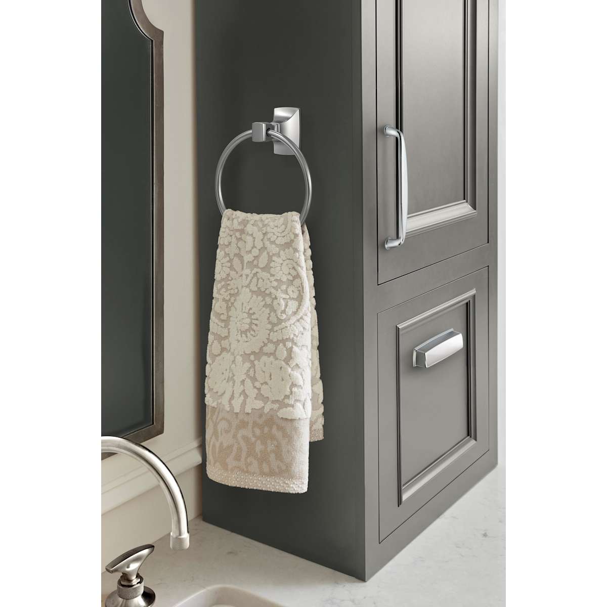 Amerock - BP53801ORB - Kane 3-3/4 Inch Center to Center Cup Cabinet Pull in Oil Rubbed Bronze