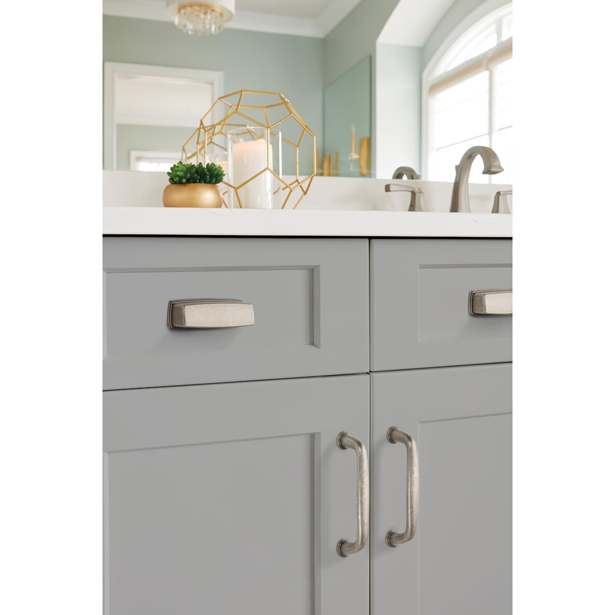 Amerock - BP53801ORB - Kane 3-3/4 Inch Center to Center Cup Cabinet Pull in Oil Rubbed Bronze