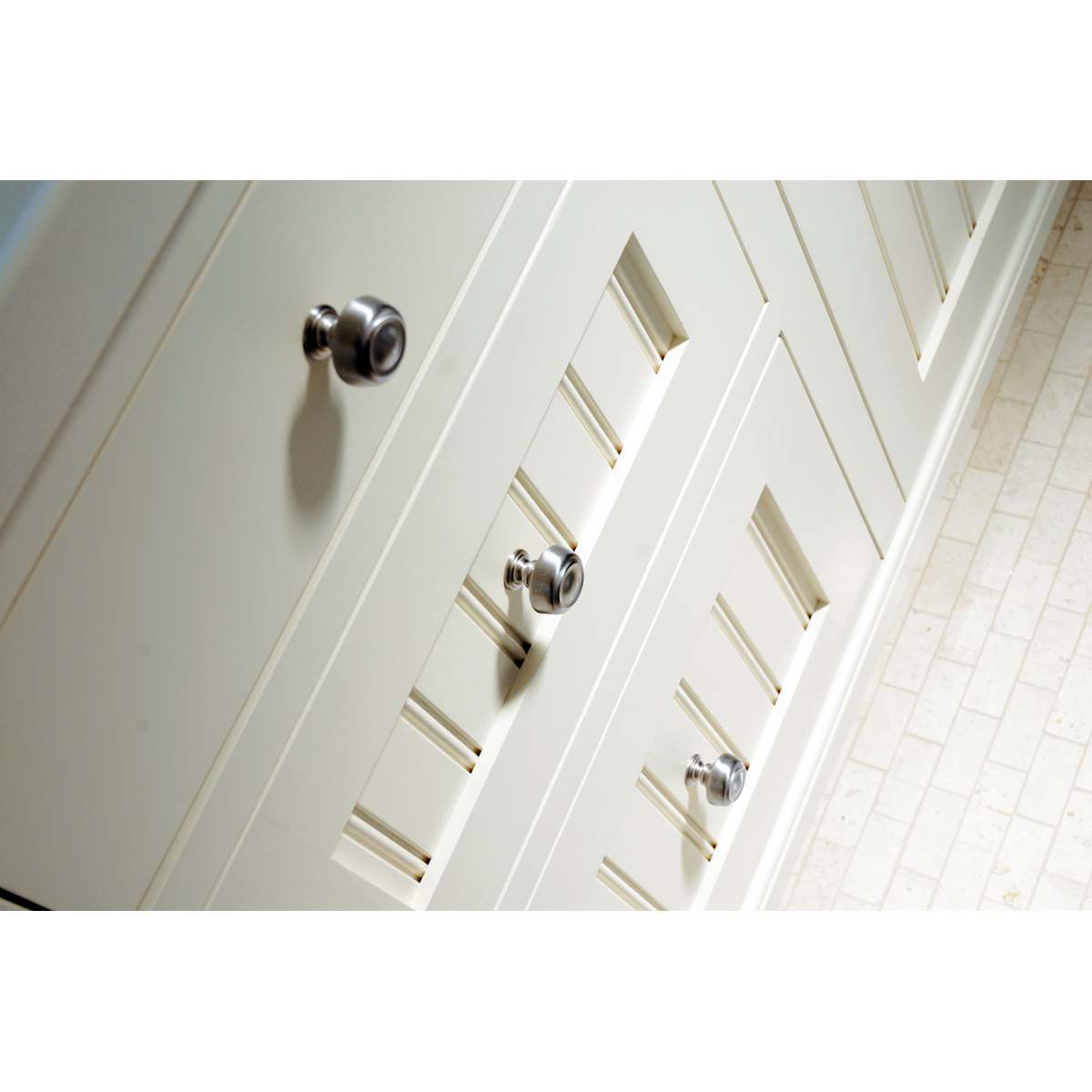 Amerock - BP53803G10-10PACK - Kane 6-5/16 Inch Center to Center Handle Cabinet Pull - 10 Pack in Satin Nickel