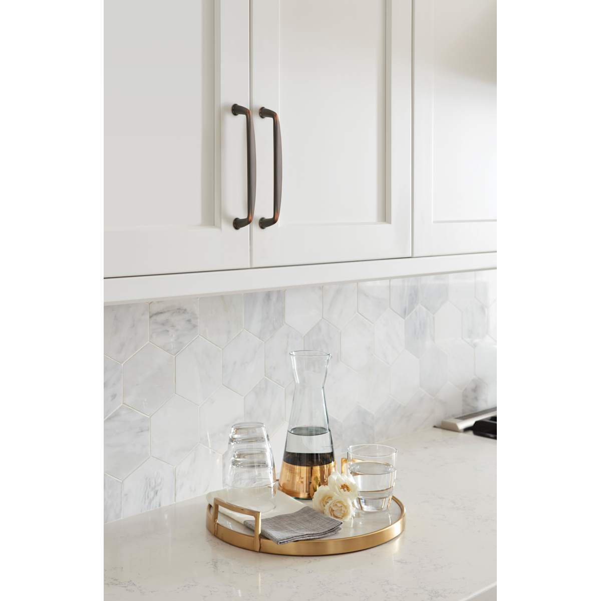 Amerock - BP53803ORB - Kane 6-5/16 Inch Center to Center Handle Cabinet Pull in Oil Rubbed Bronze