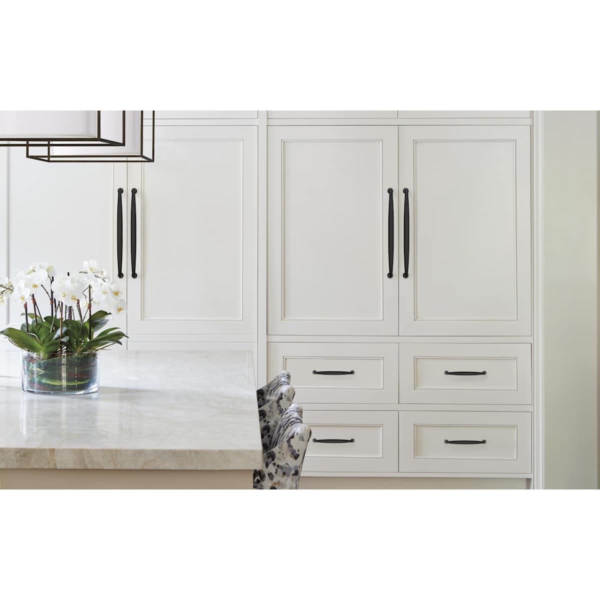 Amerock - BP53806G10 - Kane 18 Inch Center to Center Appliance Pull in Satin Nickel