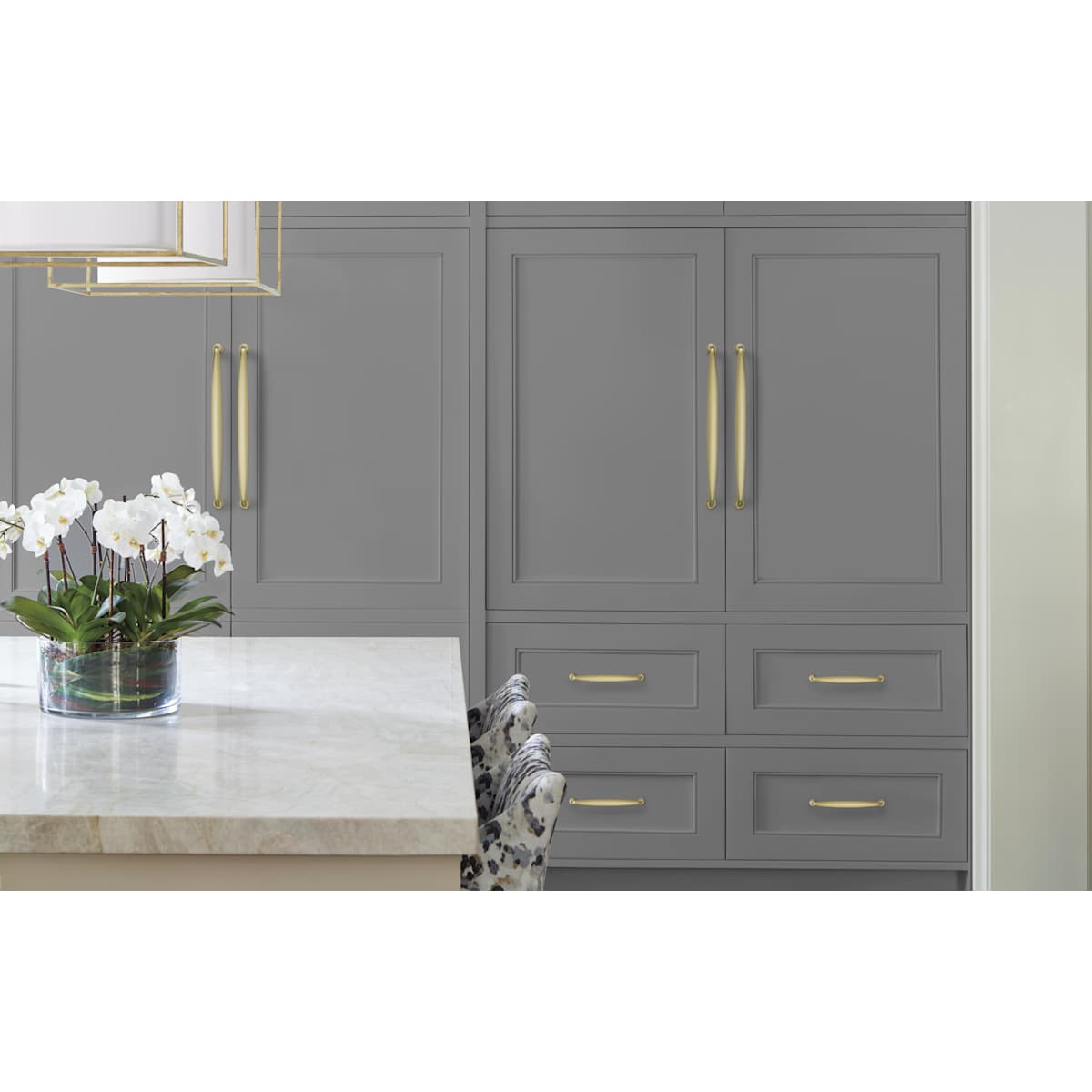 Amerock - BP53806G10 - Kane 18 Inch Center to Center Appliance Pull in Satin Nickel