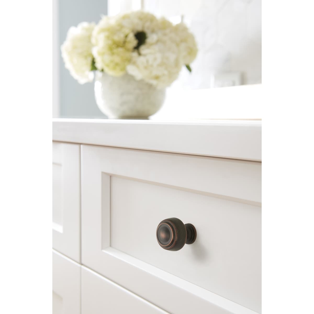 Amerock - BP538072G10 - Kane 1-5/8 Inch Mushroom Cabinet Knob in Satin Nickel