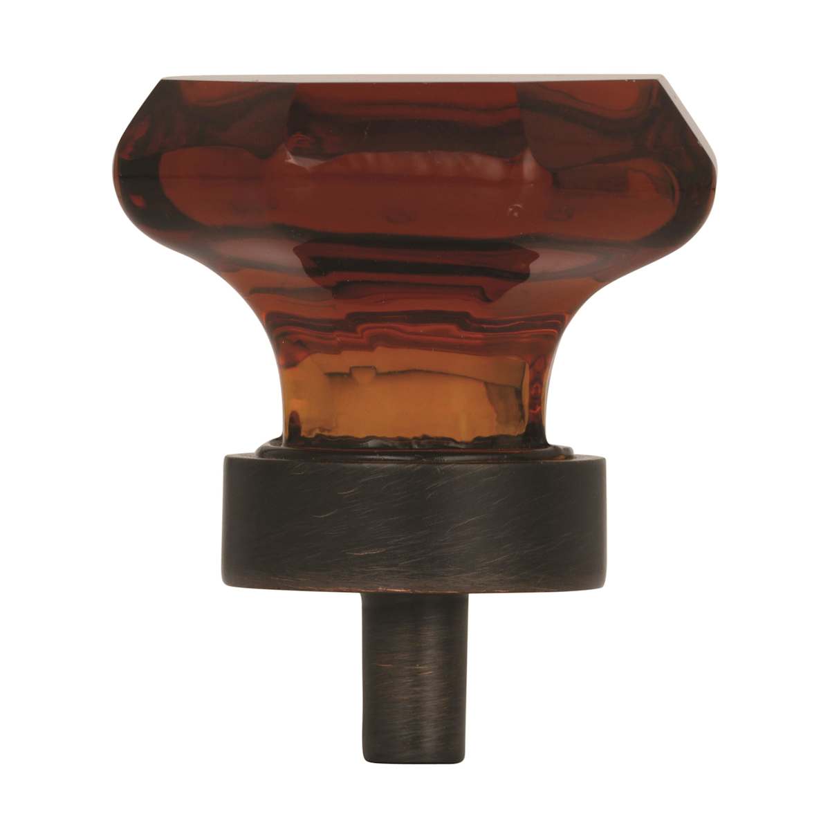 Amerock - BP55268CG10 - Traditional Classics 1-5/16 Inch Geometric Cabinet Knob in Satin Nickel