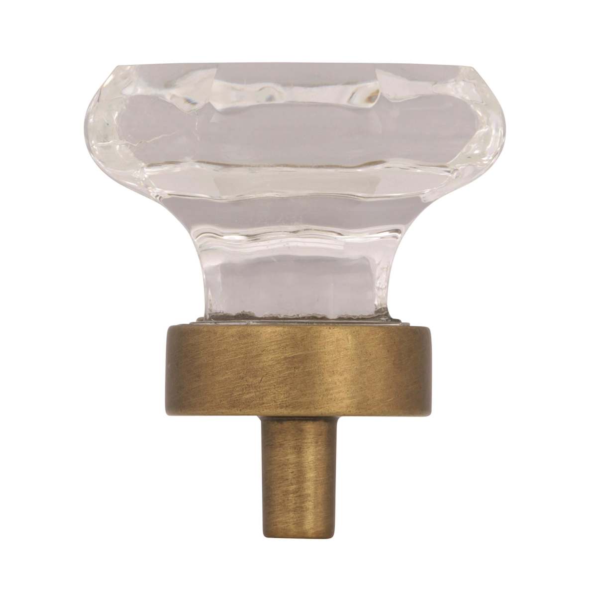 Amerock - BP55268CG10 - Traditional Classics 1-5/16 Inch Geometric Cabinet Knob in Satin Nickel