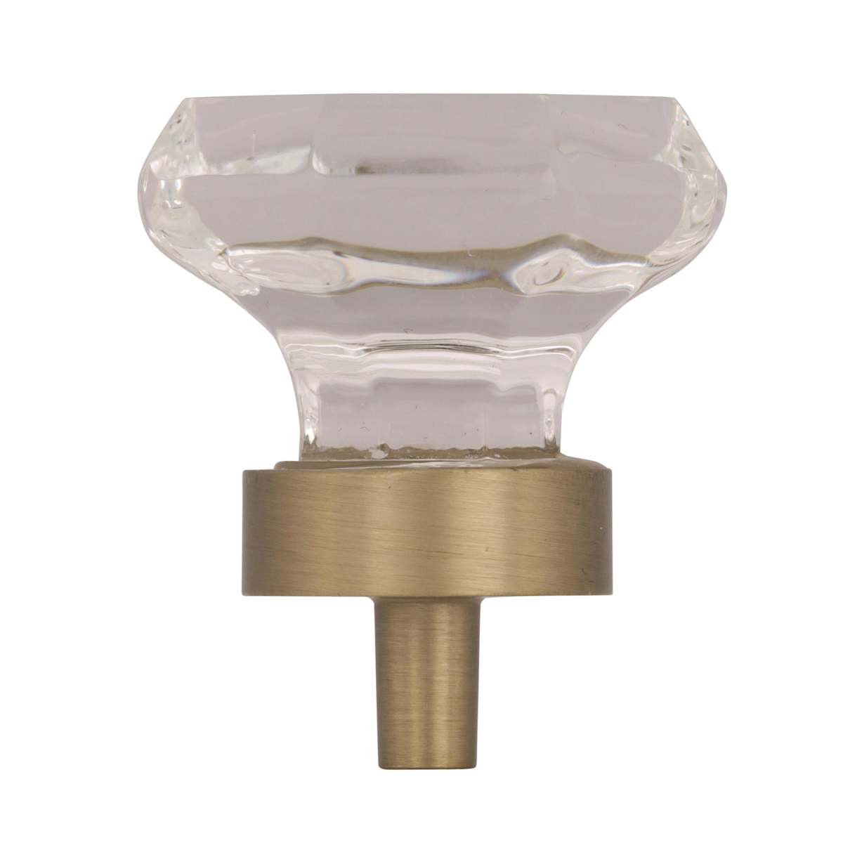 Amerock - BP55268CG10 - Traditional Classics 1-5/16 Inch Geometric Cabinet Knob in Satin Nickel