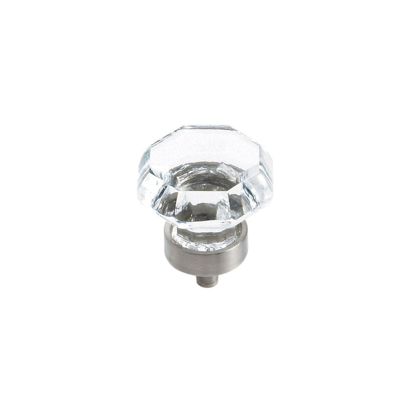 Amerock - BP55268CG10-25PACK - Traditional Classics 1-5/16 Inch Geometric Cabinet Knob - 25 Pack in Satin Nickel