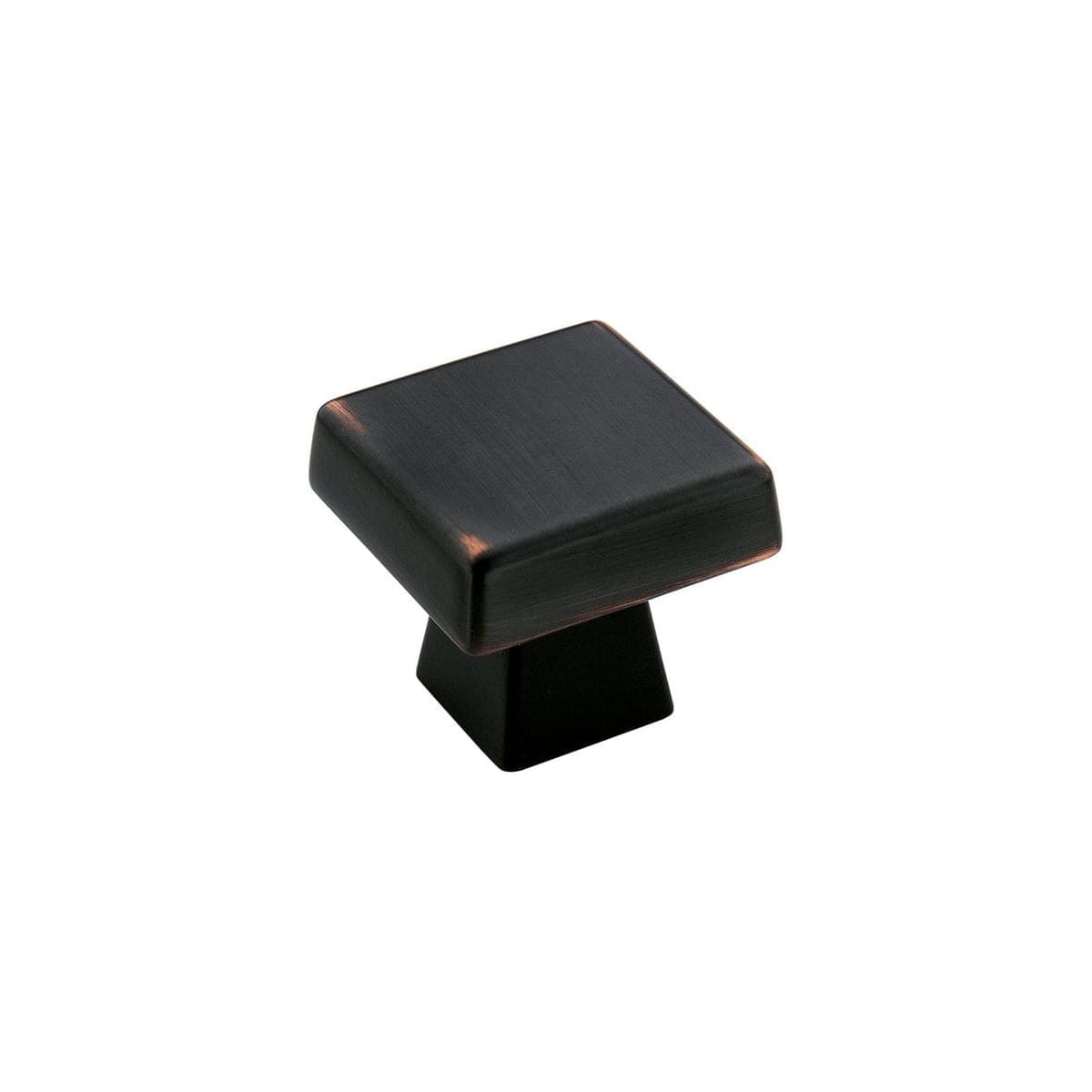 Amerock - BP55273ORB-10PACK - Blackrock 1-1/2 Inch Square Cabinet Knob - 10 Pack in Oil Rubbed Bronze