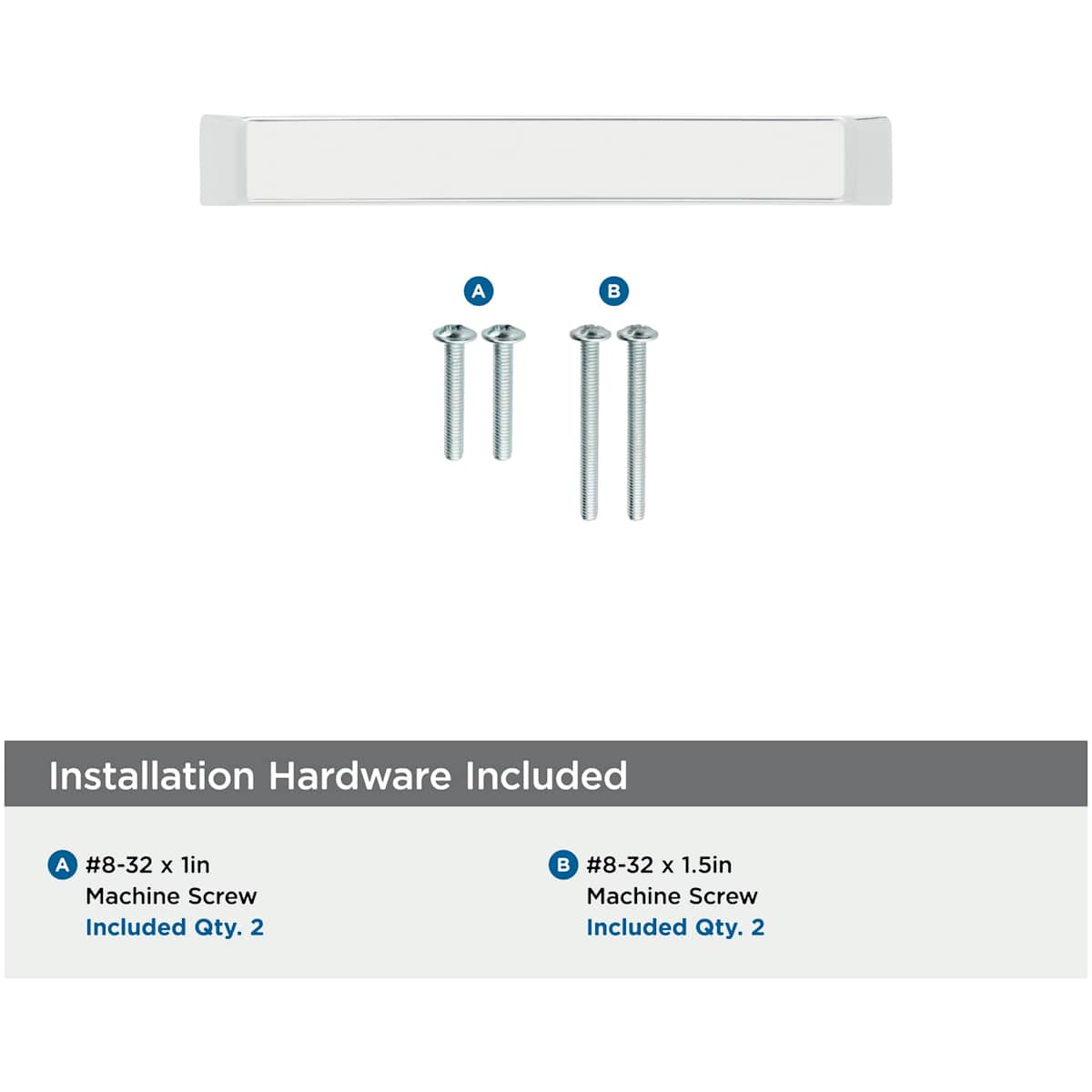 Amerock - BP55275GM - Blackrock 3 Inch Center to Center Handle Cabinet Pull in Gunmetal