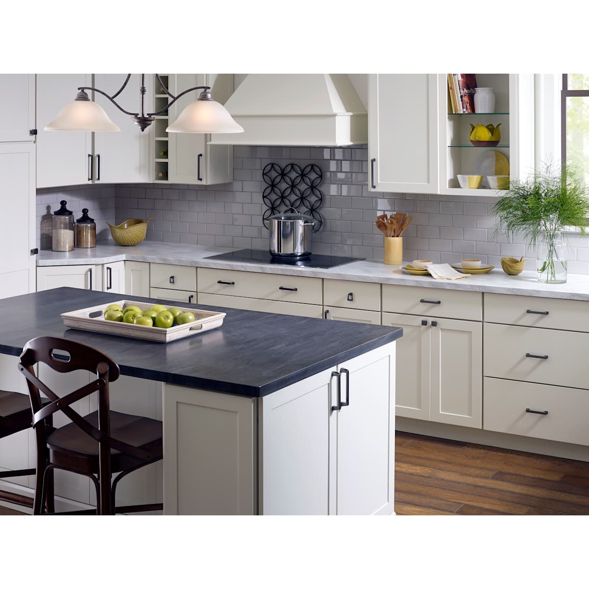 Amerock - BP55276GM-25PACK - Blackrock 3-3/4 Inch Center to Center Handle Cabinet Pull - 25 Pack in Gunmetal