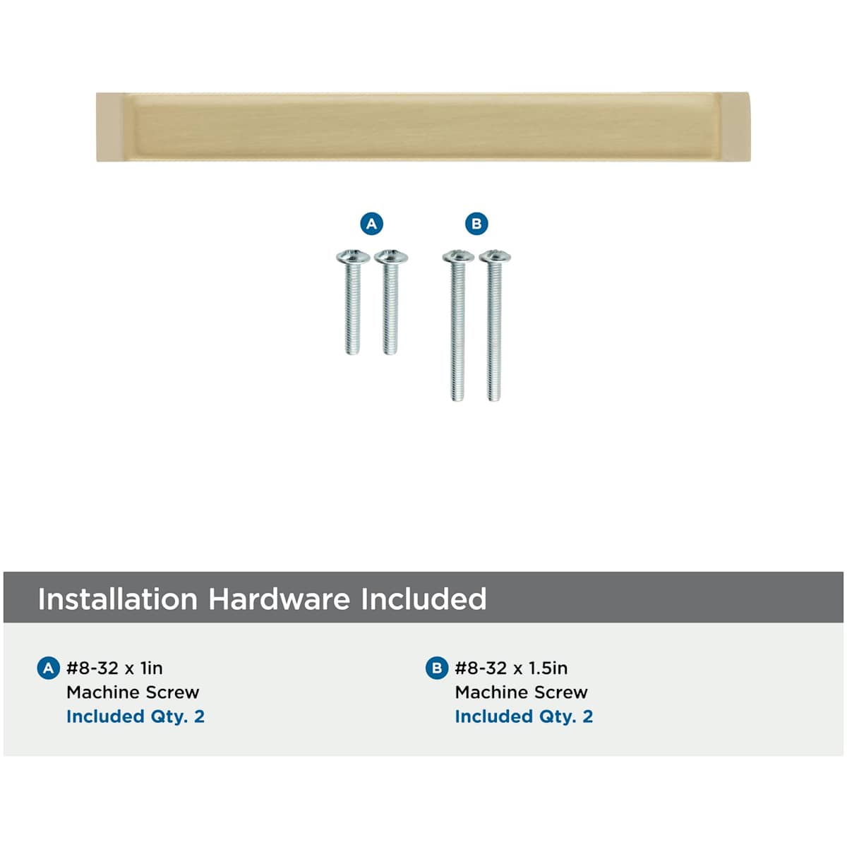 Amerock - BP55276G10 - Blackrock 3-3/4 Inch Center to Center Handle Cabinet Pull in Satin Nickel
