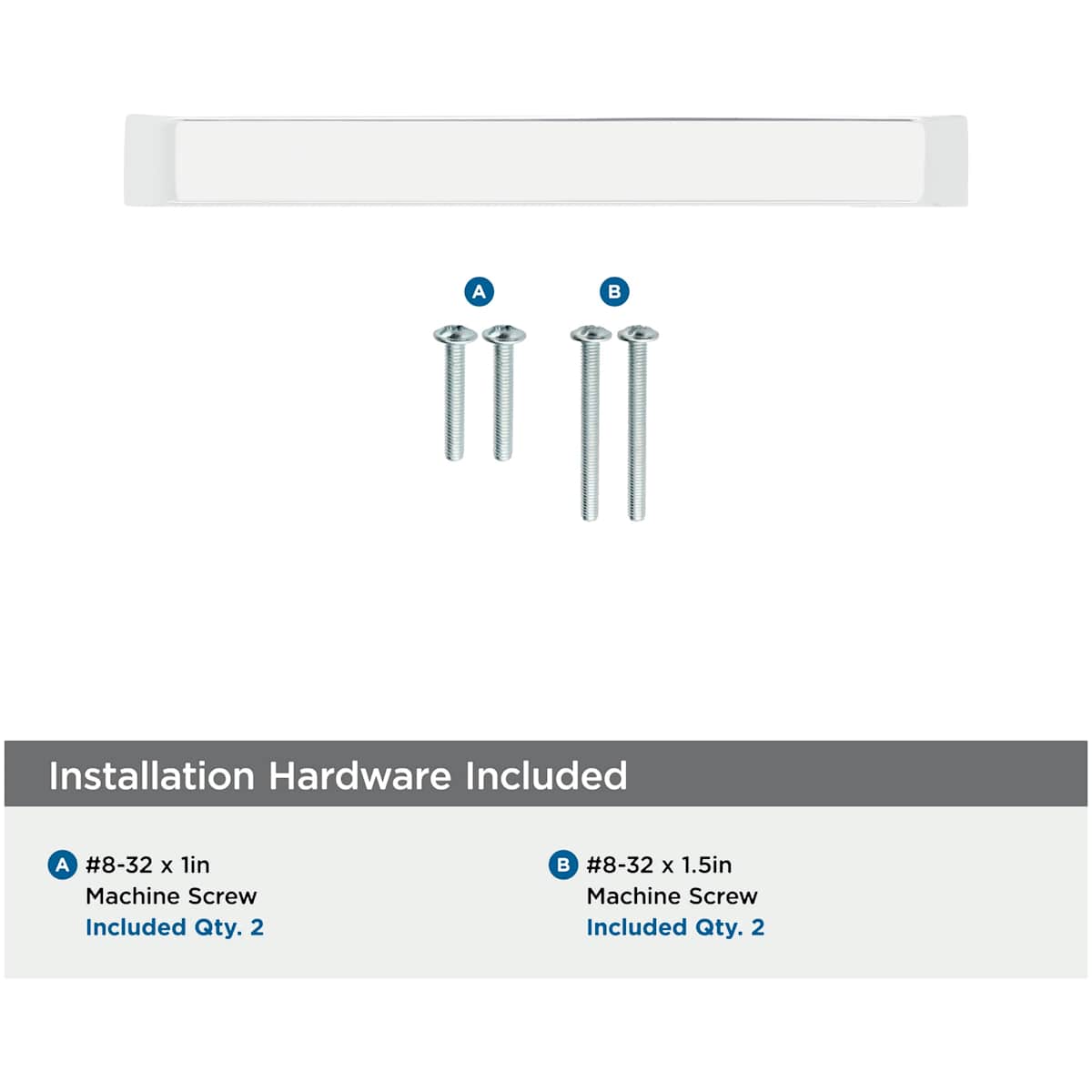 Amerock - BP55276G10 - Blackrock 3-3/4 Inch Center to Center Handle Cabinet Pull in Satin Nickel