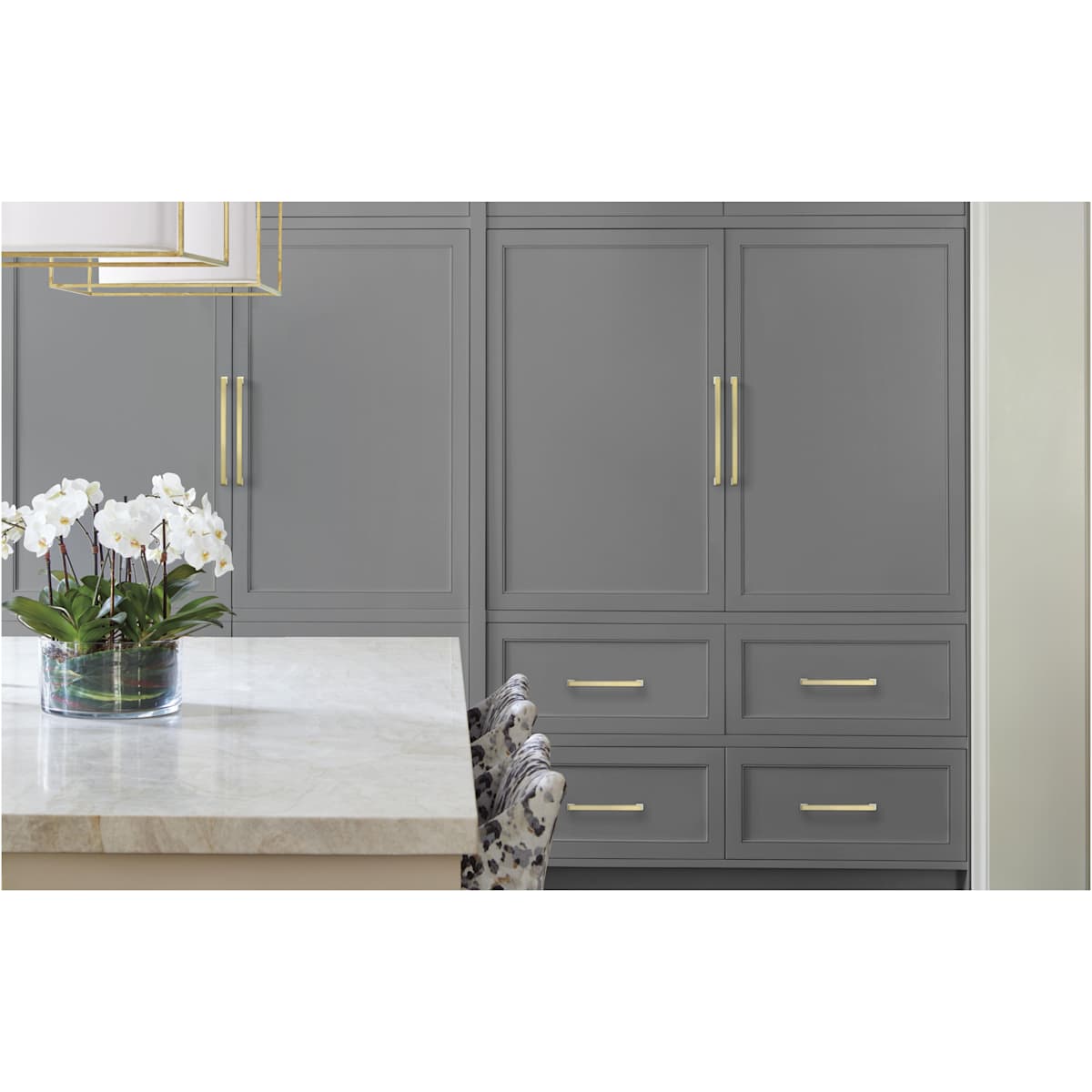 Amerock - BP55280BBR - Blackrock 12 Inch Center to Center Handle Cabinet Pull in Black Bronze