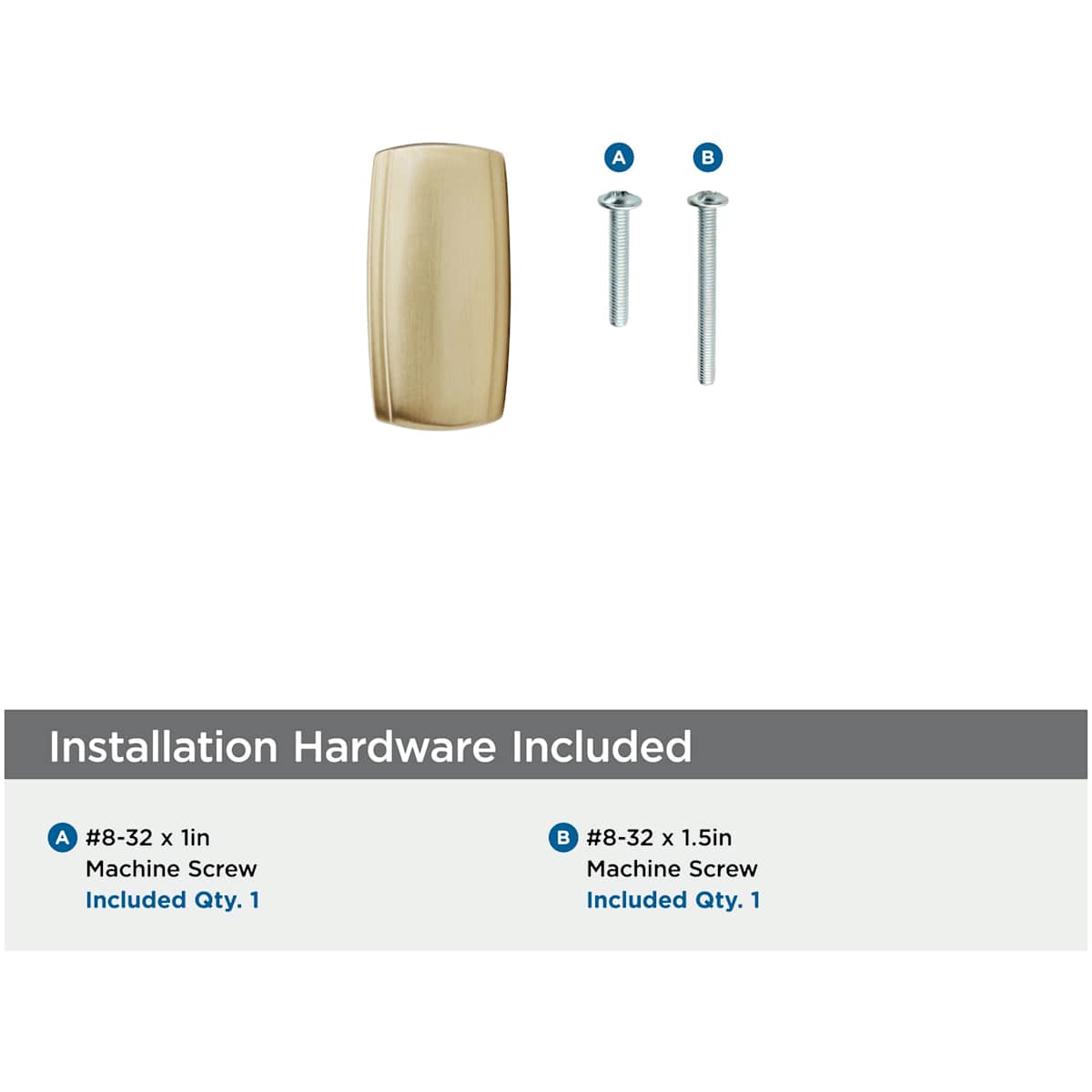 Amerock - BP55311BBZ - Highland Ridge 11/16 Inch Bar Cabinet Knob in Golden Champagne
