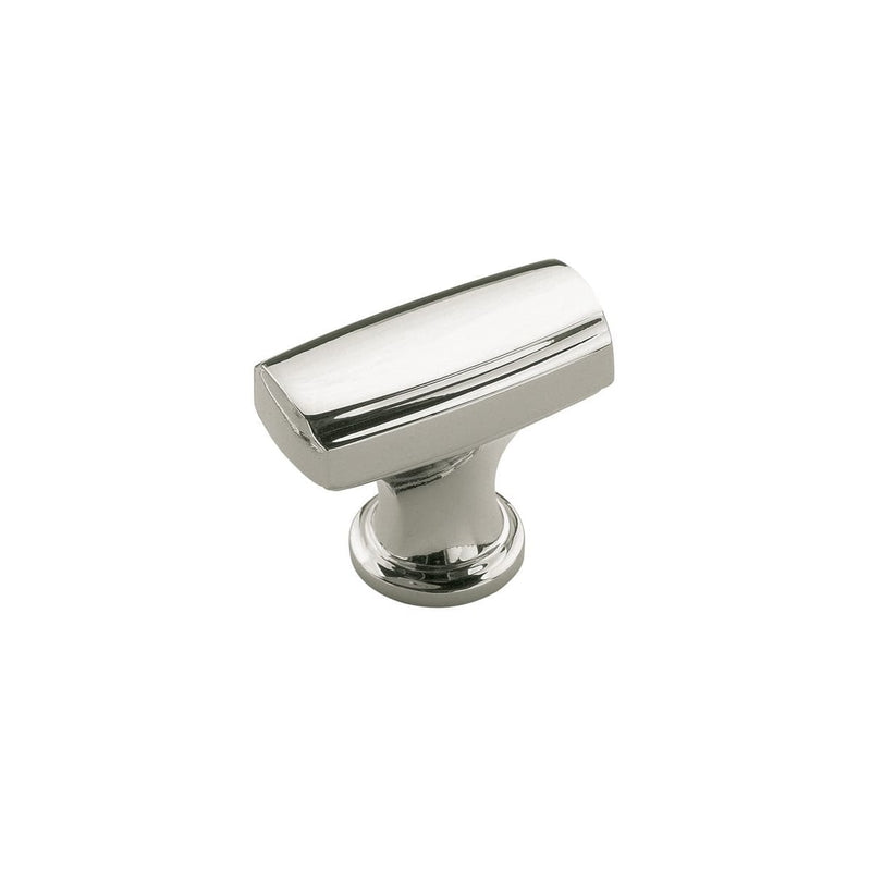 Highland Ridge 1-3/8 Inch Rectangular Cabinet Knob - 10 Pack