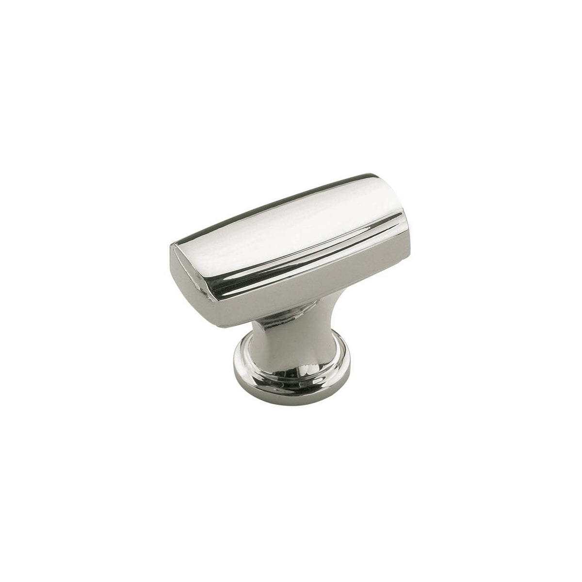 Amerock - BP55311PN-25PACK - Highland Ridge 1-3/8 Inch Rectangular Cabinet Knob - 25 Pack in Polished Nickel