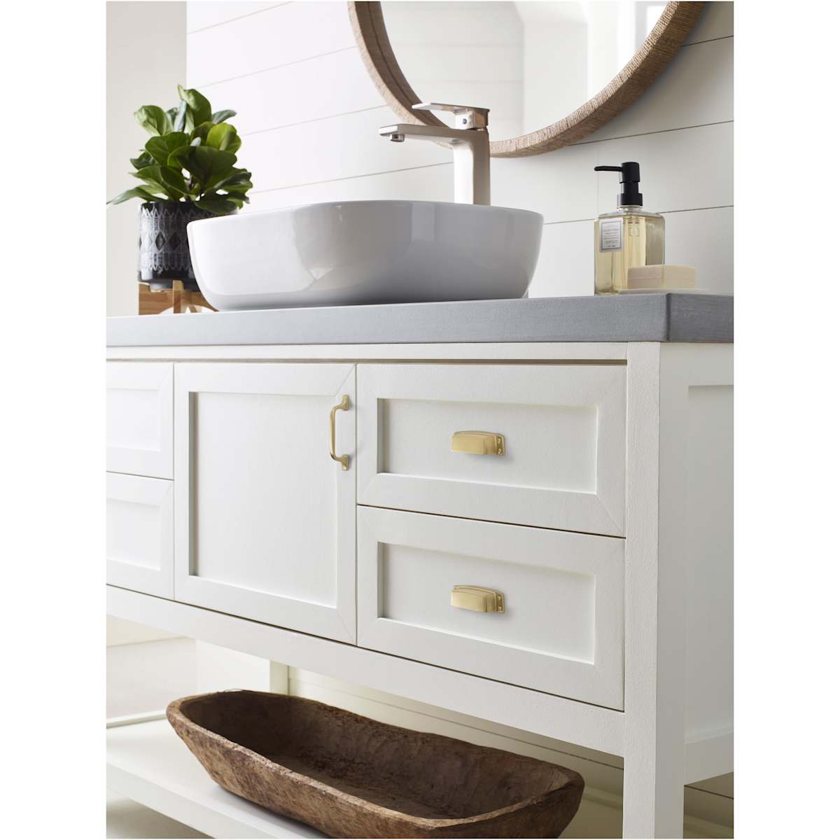 Amerock - BP55316CZ - Highland Ridge 3 Inch Center to Center Handle Cabinet Pull in Champagne Bronze