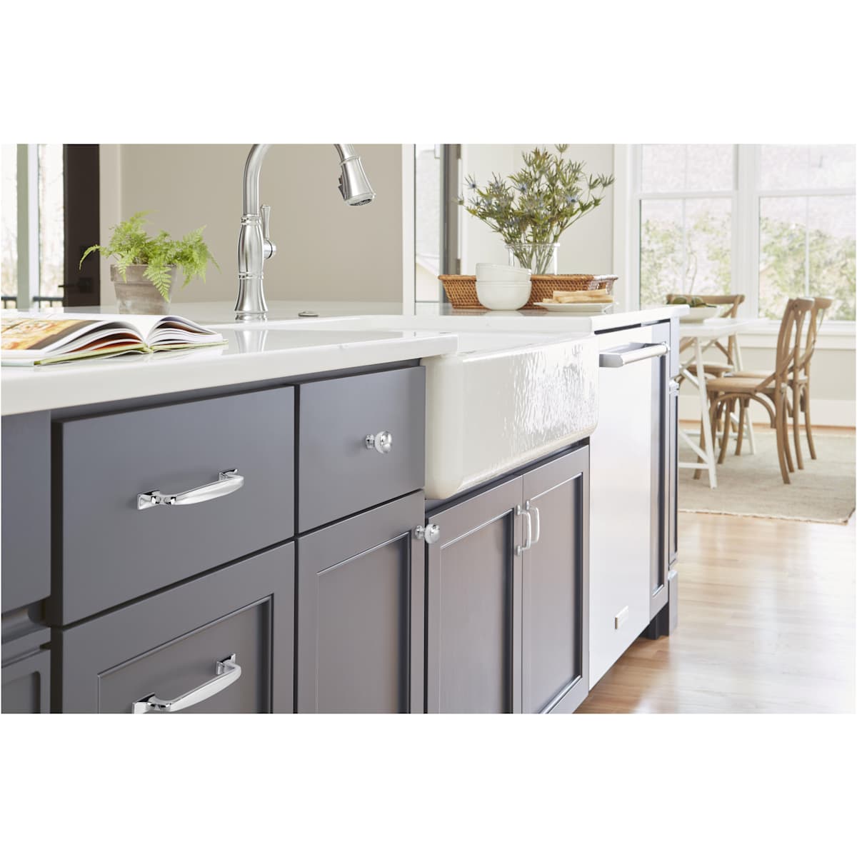Amerock - BP55319BBR - Highland Ridge 5-1/16 Inch Center to Center Handle Cabinet Pull in Black Bronze