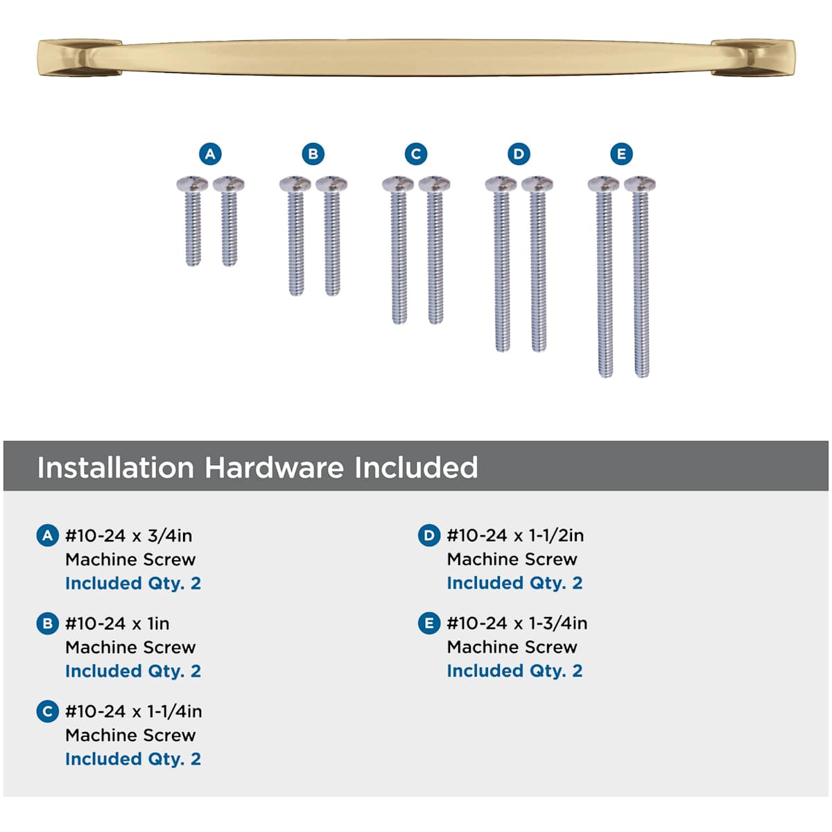 Amerock - BP55324CZ - Highland Ridge 18 Inch Center to Center Appliance Pull in Champagne Bronze