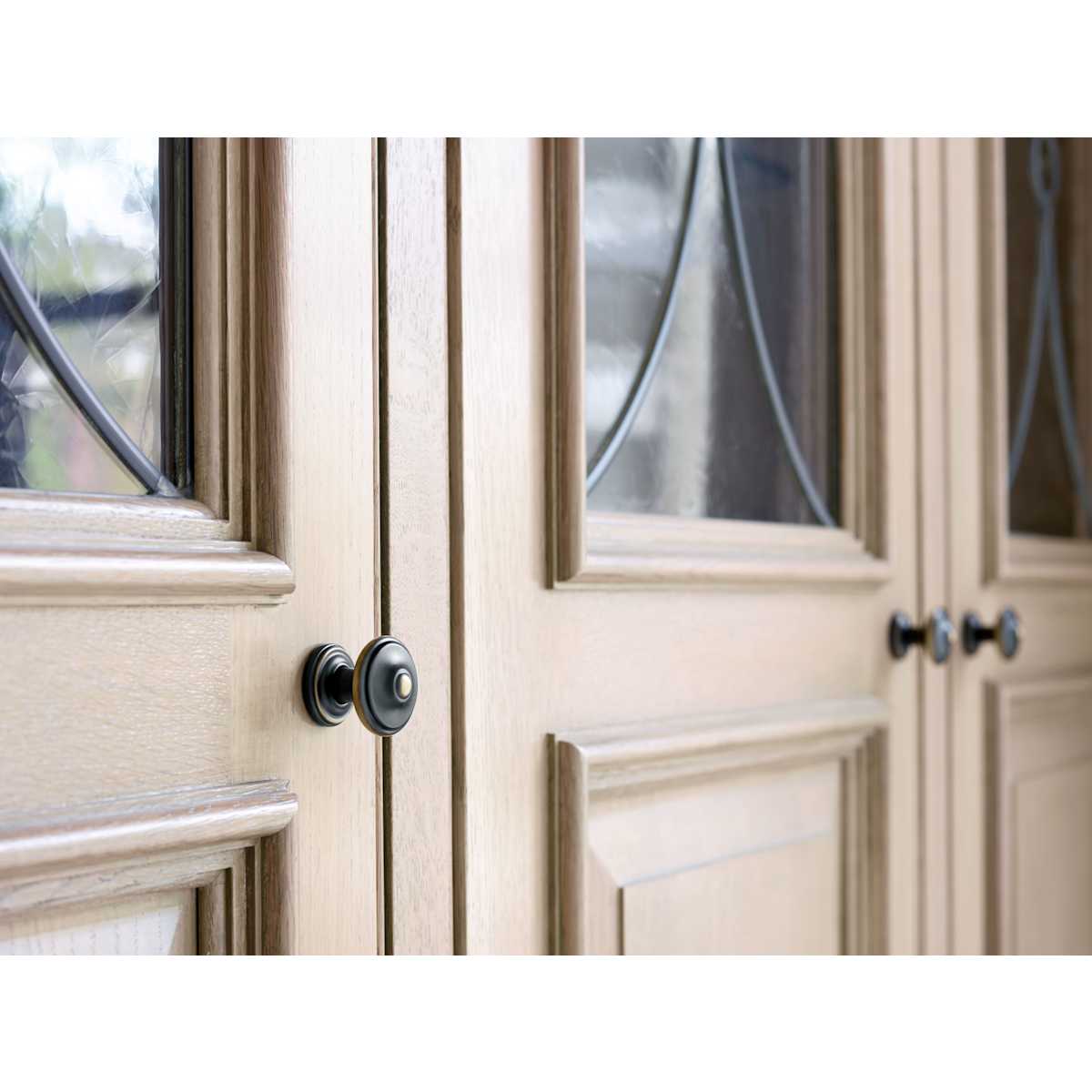 Amerock - BP55340ORB-25PACK - Revitalize 1-1/4 Inch Rectangular Cabinet Knob - 25 Pack in Oil Rubbed Bronze