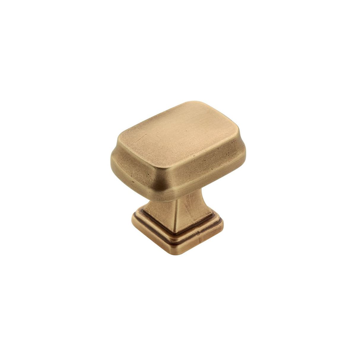 Revitalize 1-1/4 Inch Rectangular Cabinet Knob - 10 Pack