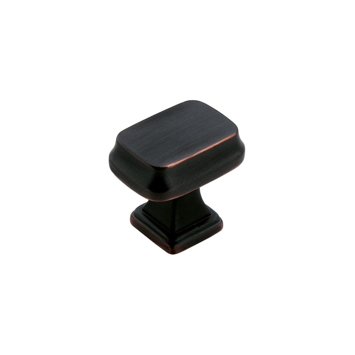 Amerock - BP55340ORB-25PACK - Revitalize 1-1/4 Inch Rectangular Cabinet Knob - 25 Pack in Oil Rubbed Bronze