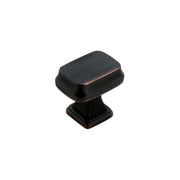 Amerock - BP55340ORB-25PACK - Revitalize 1-1/4 Inch Rectangular Cabinet Knob - 25 Pack in Oil Rubbed Bronze