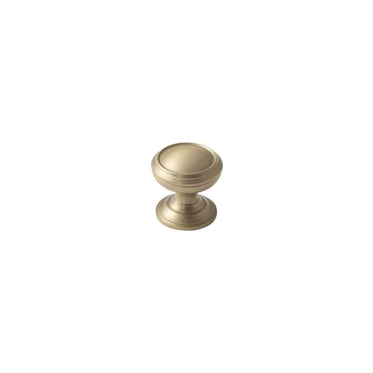 Amerock - BP55342BBZ-10PACK - Revitalize 1-1/4 Inch Mushroom Cabinet Knob - 10 Pack in Golden Champagne