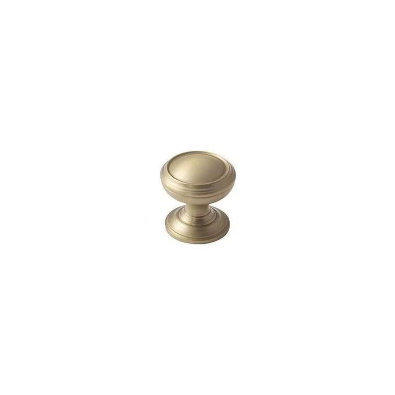 Amerock - BP55342BBZ-10PACK - Revitalize 1-1/4 Inch Mushroom Cabinet Knob - 10 Pack in Golden Champagne
