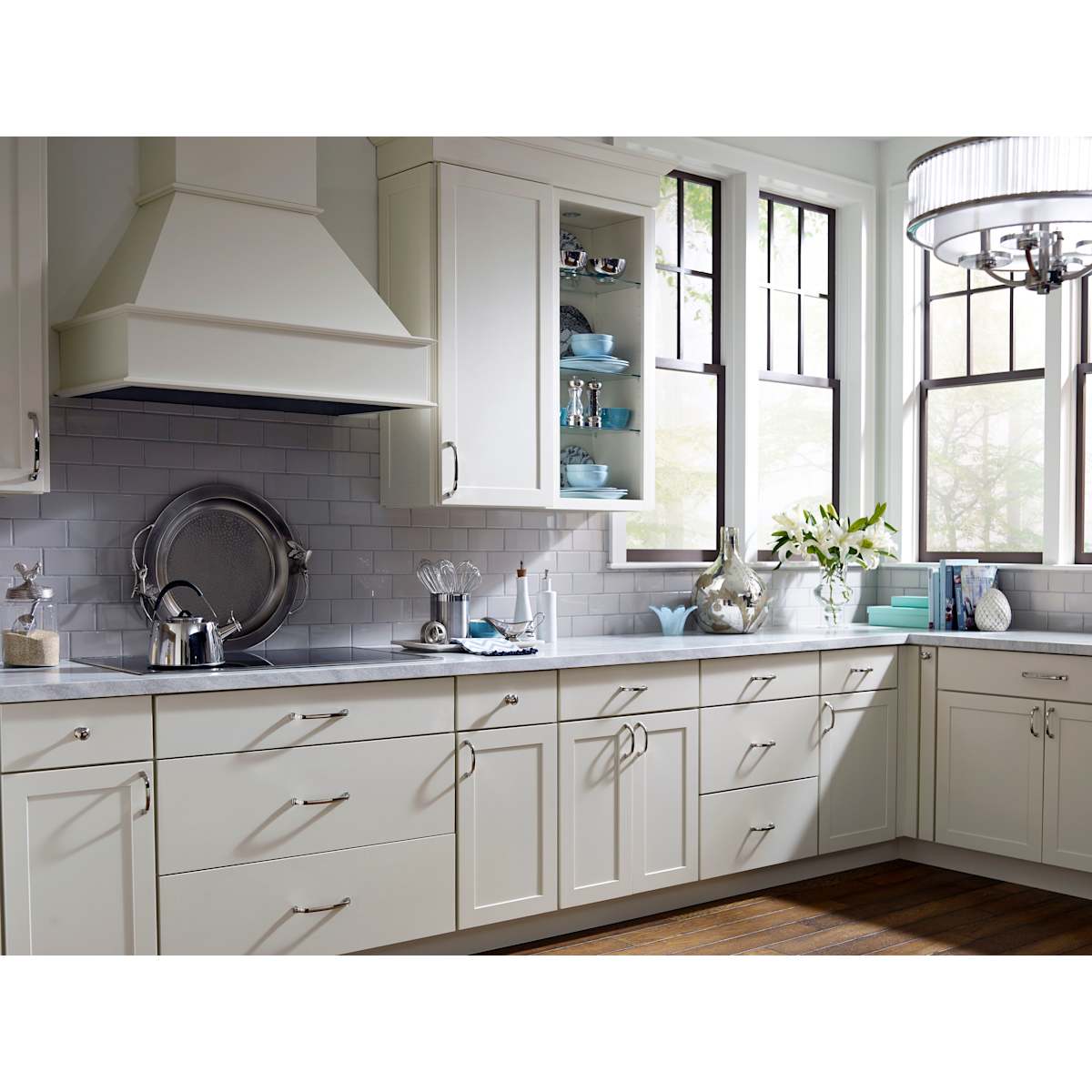 Amerock - BP55343PN-10PACK - Revitalize 3 Inch Center to Center Handle Cabinet Pull - 10 Pack in Polished Nickel