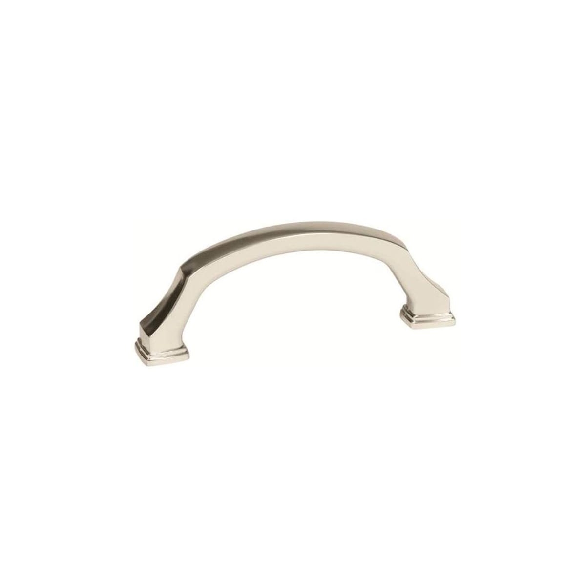 Amerock - BP55343PN-10PACK - Revitalize 3 Inch Center to Center Handle Cabinet Pull - 10 Pack in Polished Nickel