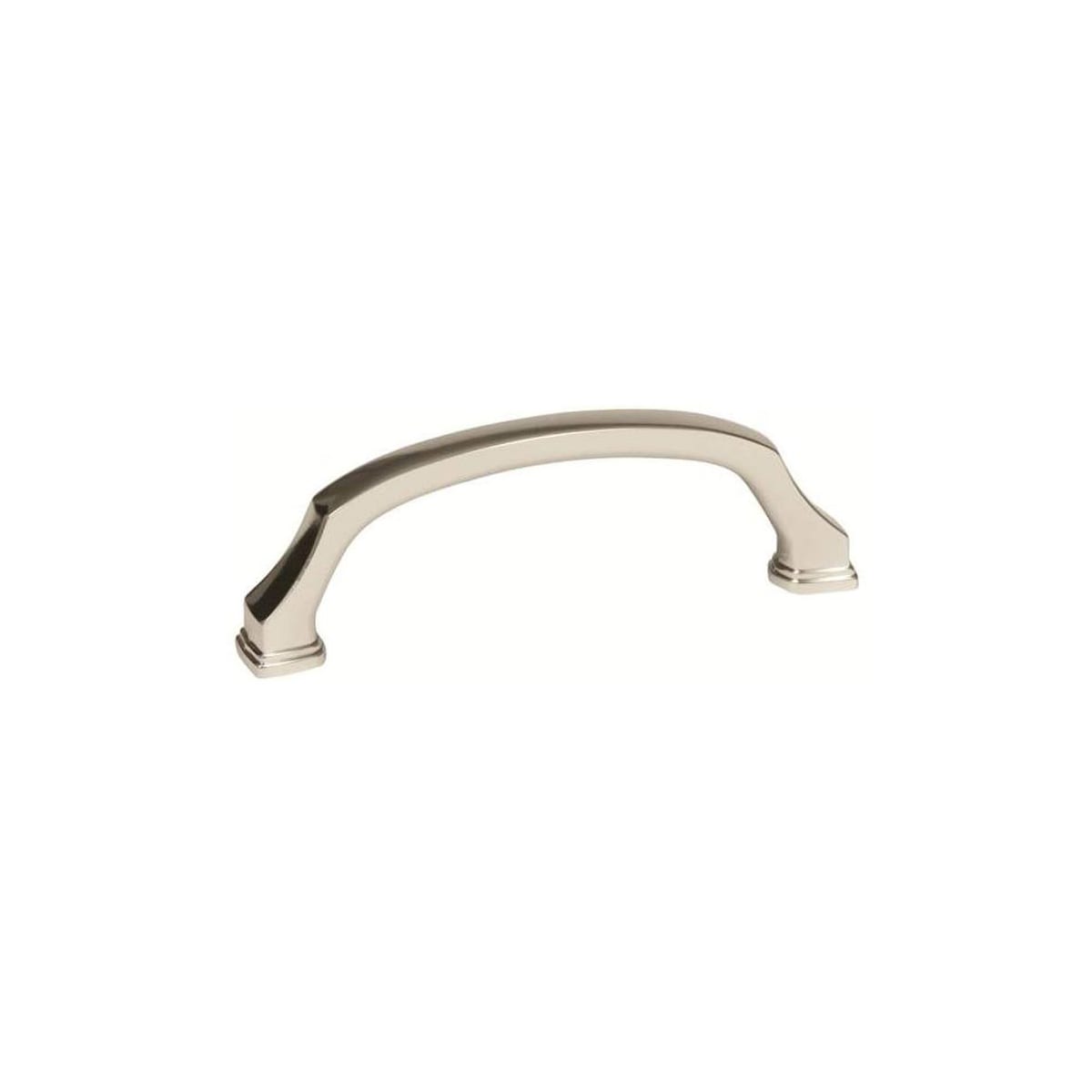 Amerock - BP55344PN-10PACK - Revitalize 3-3/4 Inch Center to Center Handle Cabinet Pull - 10 Pack in Polished Nickel