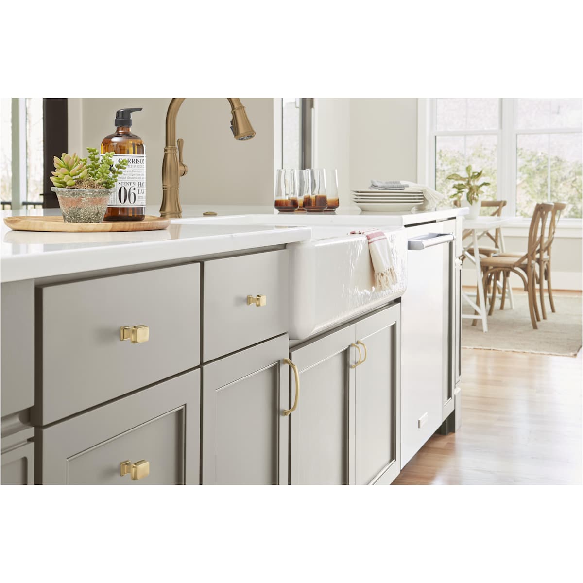 Amerock - BP55346PN - Revitalize 5-1/16 Inch Center to Center Handle Cabinet Pull in Polished Nickel