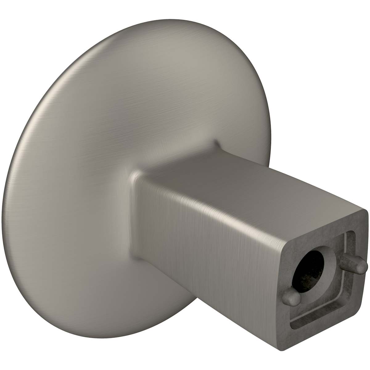 Amerock - BP55362MB - Riva 1-1/4 Inch Oval Cabinet Knob in Matte Black