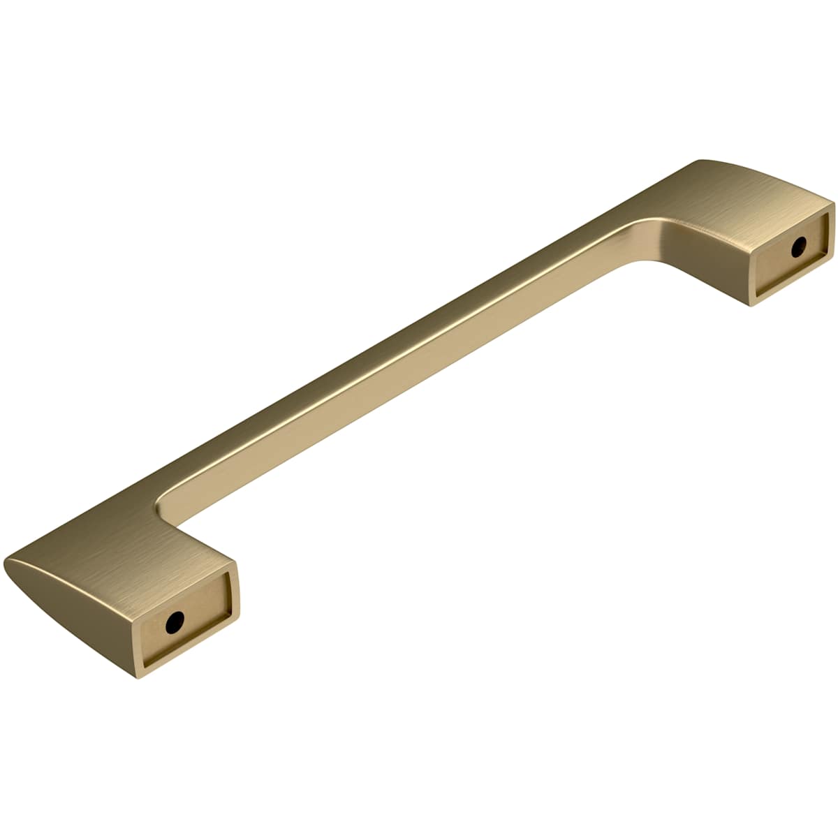 Amerock - BP55367BBZ - Riva 5-1/16 Inch Center to Center Handle Cabinet Pull in Golden Champagne