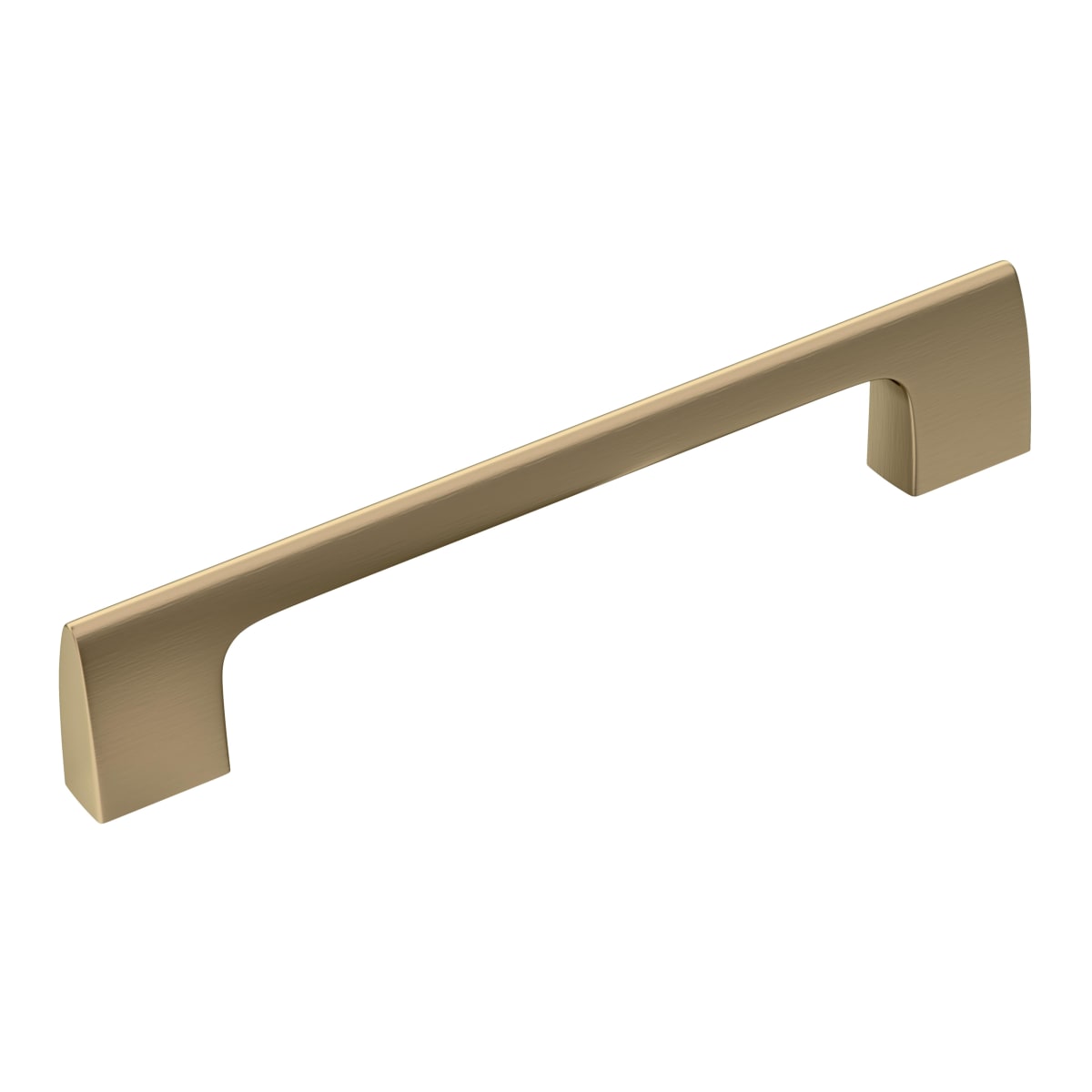 Amerock - BP55367BBZ - Riva 5-1/16 Inch Center to Center Handle Cabinet Pull in Golden Champagne